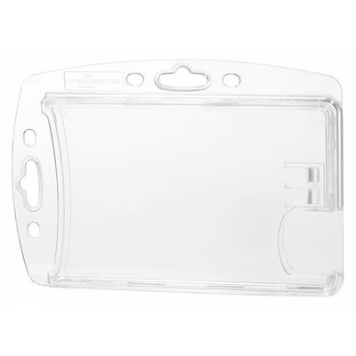 Durable Office Products 892419 Id Badge Holder, Dual,  Shell Style, Pk10