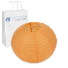 100 pcs 6" inch Chinese Paper Lantern - Orange - Wedding Party Event ij