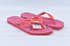 Womens Farm x Havaianas Ruby Red Flip-Flops Size 9/10 EU 41/42