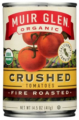 Muir Glen Organic Crushed Fire Roasted Tomatoes 14.5 Oz