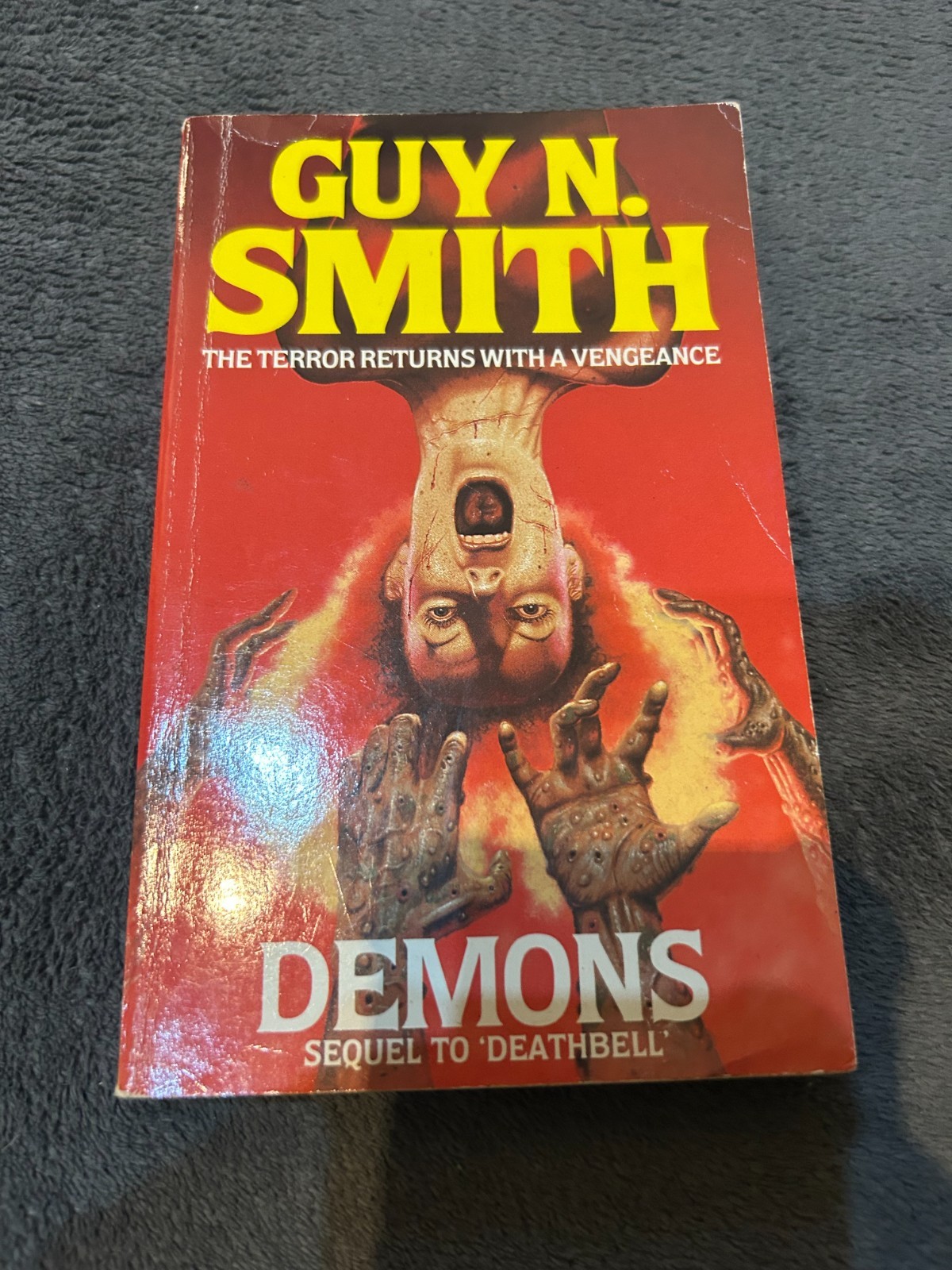 Demons - Guy N. Smith - 1987 - Arrow Books - Vintage Horror Paperback - RARE