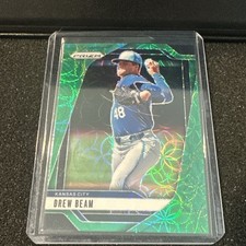 2025 Prizm Baseball Drew Beam Green Scope  Prizm 02/75 #121 Kansas City