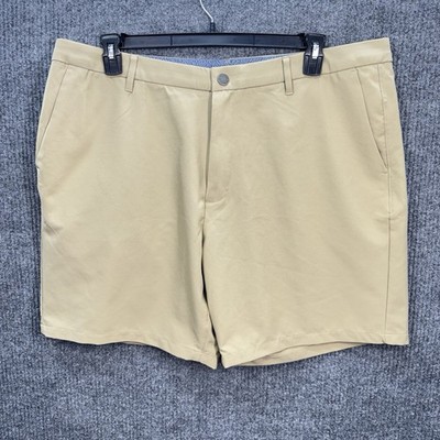 Bonobos Golf Shorts Men s 40 Khaki Tan Performance Link 7  Zip Pocket Preppy