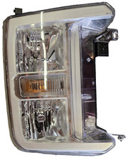 2023-2025 Ford F450 Super Duty Left Headlamp Halogen, (PC3B-13006-AH), LH