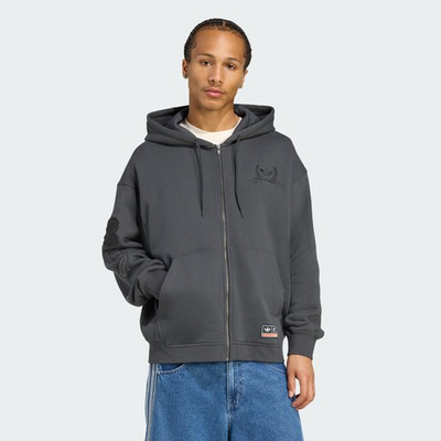 #ad adidas men adidas Originals amp; All Blacks Full Zip Hoodie $51.00