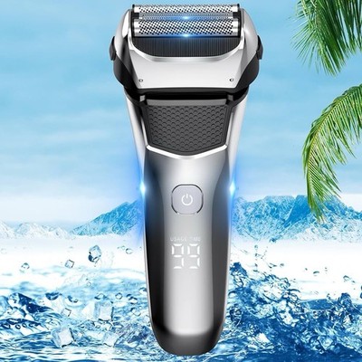 Electric Shaver for Men, Shavers for Men Electric Dry and Wet Shaver