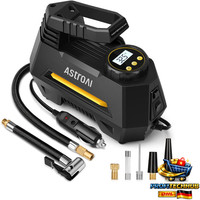 Digitaler Luftkompressor 12V Tragbar Lcd 35L Min