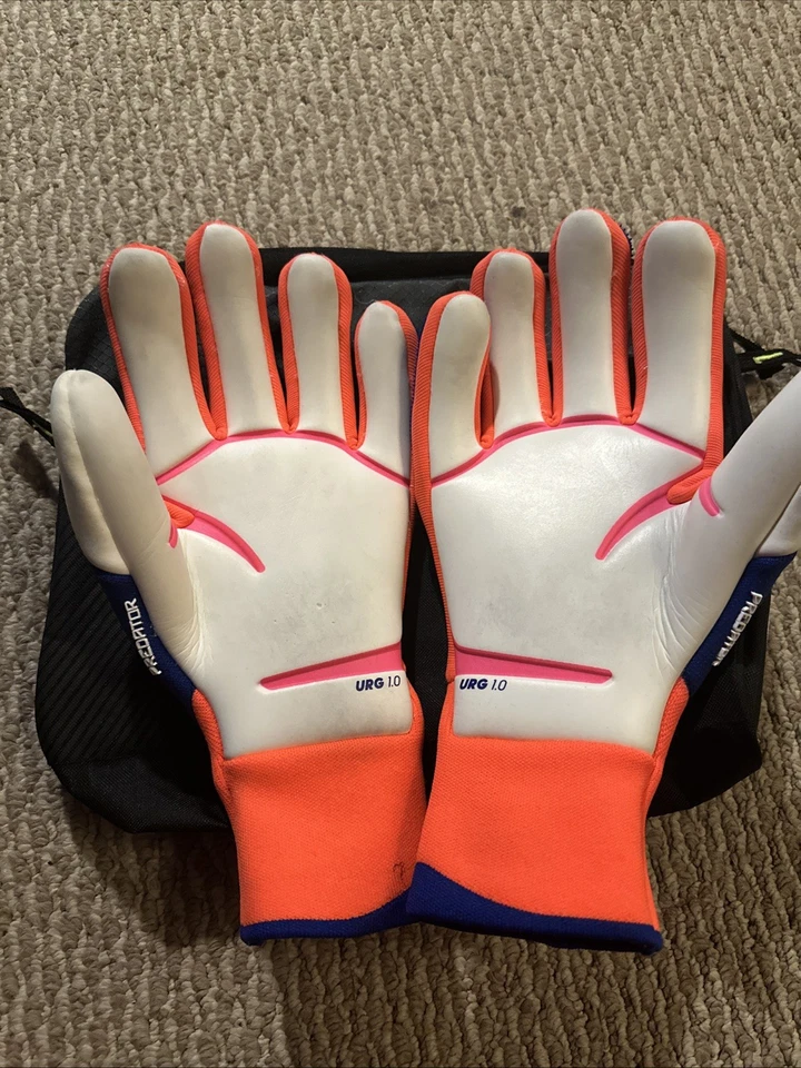 Adidas Predator GL Pro Fingersave PROMO Goalkeeper Gloves Sz 10.5 FREE GLOVE BAG - Image 2 of 4