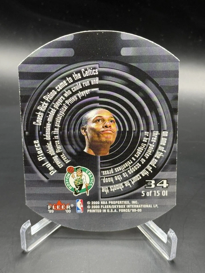PAUL PIERCE 1999-00 FLEER FORCE OPERATION INVASION - Insert - Boston Celtics - Image 2 of 2