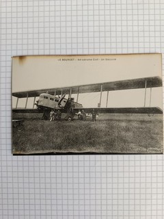 CPA Le Bourget Aérodrome Civil Un Goliath (42/09)