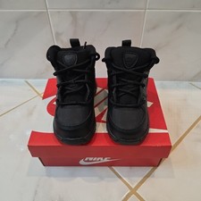 NEW Little Kid's Nike Manoa Boots Black US Size 7 toddler