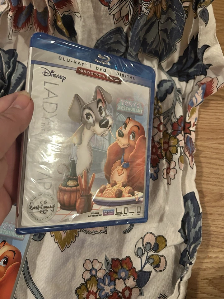 Lady And The Tramp Disney Movie Club DVD Blu-ray NEW Unopened - Image 4 of 4