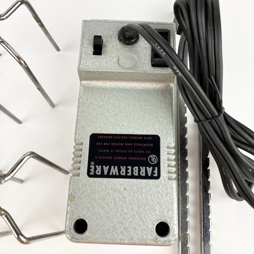 Farberware Rotisserie Motors 444 454 454A Tested Models 441 450 A 460 + Forks - Picture 9 of 12