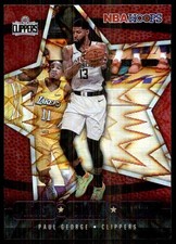 2020-21 Hoops Lights Camera Action Purple Explosion Paul George #2