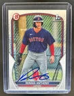 2023 Bowman Roman Anthony Auto 1st Prospect #BP-71 Red Sox