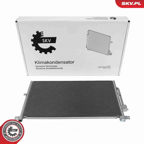 Esen Skv Kondensator Klimaanlage Klimakondensator Aluminium FüR Ford Mondeo Iii-image