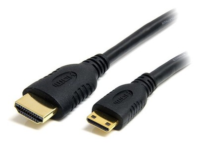 StarTech 2m High Speed HDMI Cable with Ethernet - HDMI to HDMI Mini- M/M