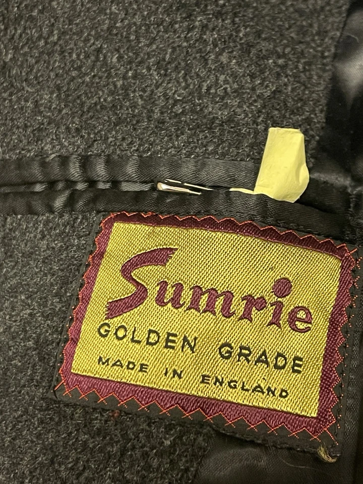 Тренч Vantage Golden Grade Crombie Aberdeen мужской Великобритания - 44 дюйма EUR - 54 дюйма - США - 44 дюйма - Изображение 3 из 4