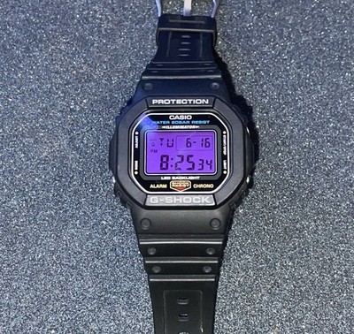 Casio G SHOCK 5600 custom purple