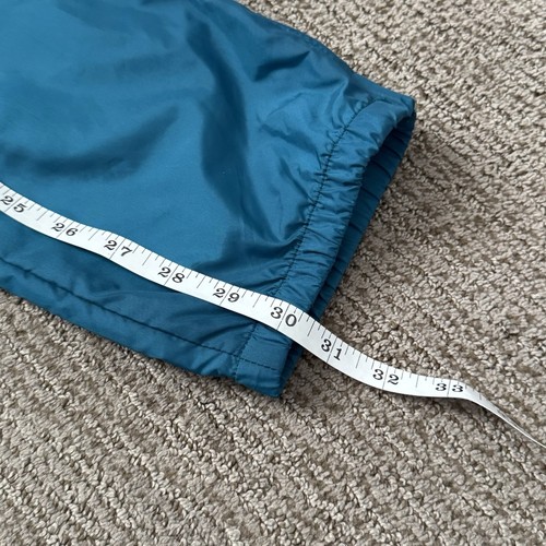 Vintage Nike Damen M 10-12 Trainingsanzug Full Zip Windbreaker Hose türkis lila 90er - Bild 8 von 11