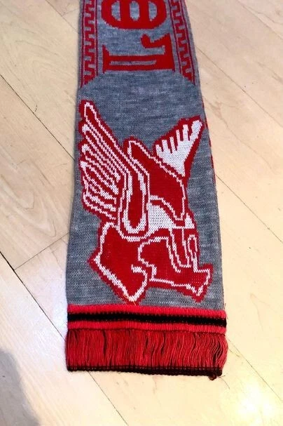 SCIARPA JACQUARD LONGOBARDS CREMONESE ANNI 80/90 - Immagine 3 di 3