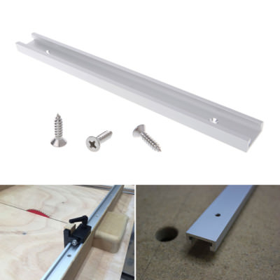 600mm T-track Woodworking T-slot Miter Track Jig Fixture Router Table Alloy