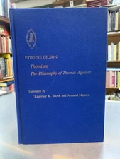 Thomism (Etienne Gilson Series)