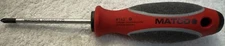 Matco #1x3" Phillips Head Red Screwdriver(SPO/G/R63P1C)