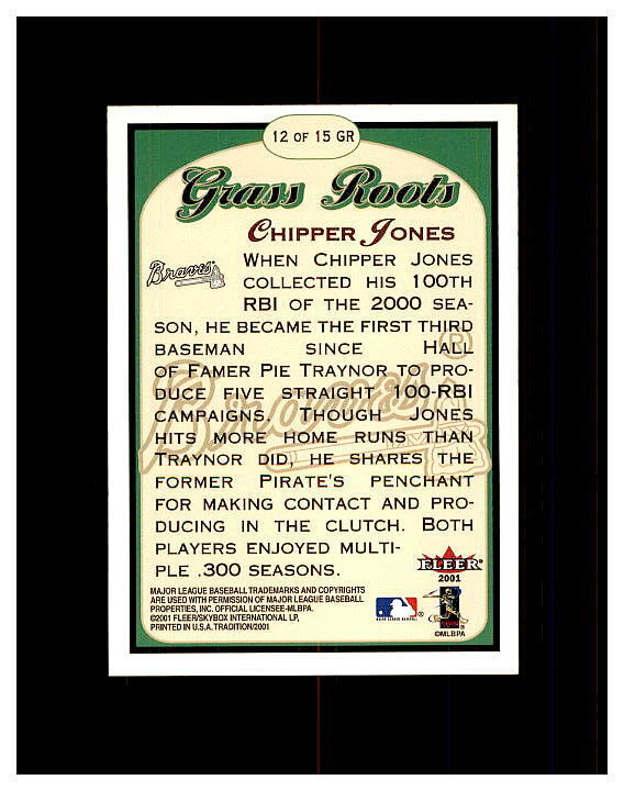 CHIPPER JONES YOU PICK SEE EVERY CARD - Picture 102 of 436