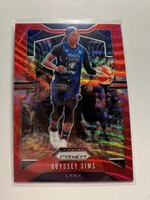 K12,098 - 2020 Panini Prizm WNBA Prizms Ruby Wave #51 Odyssey Sims