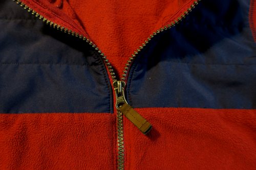 ❤️ 10y L NIÑO 🇺🇦 ❤️CHAQUETA DEPORTIVA ROJO-AZUL CARTERS CAPUCHA POLAR TOP LARGO CREMALLERA COMPLETA - Imagen 4 de 4