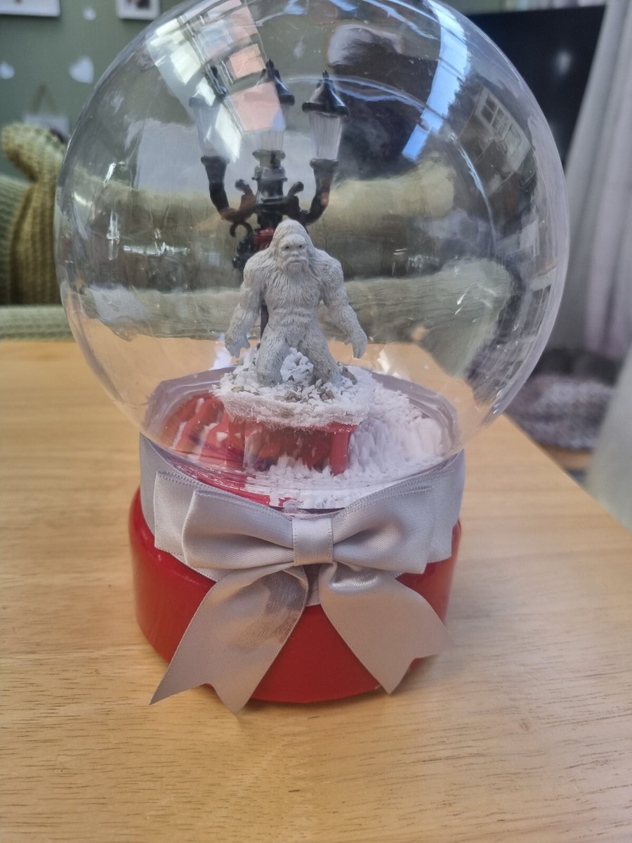YETI Abominable Snowman Snow Globe Handmade Perfect Gift Xmas 🎁