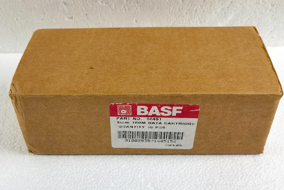 10 BASF EXTRA 8D-160m - 8MM Data Tape Cartridge Made In Japan - Image 2 of 4