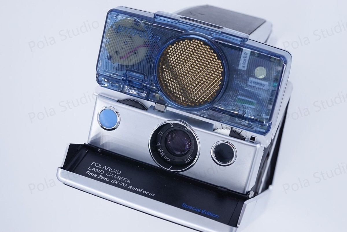 Pola Studio*Polaroid SX70 SONAR CAMERA Clear/Transparent - Main Image