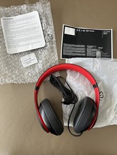 Beats Studio3 Wireless Red And Black Headphones No Case Brand New