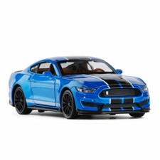 Ford Mustang Shelby GT350 1/32 Modelo Coche Aleación Diecast Vehículo de Juguete Niño Regalo Azul