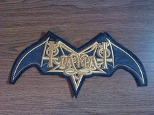 TIAMAT,SEW ON GOLDEN EMBROIDERED LARGE BACK PATCH