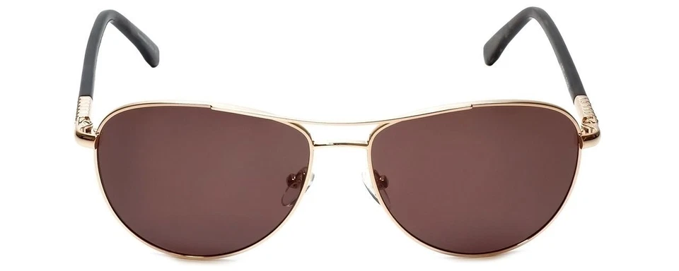 Gafas de sol de diseñador Judith Leiber JL5011-06 en oro rosa en lentes marrones Foto 2 de 4