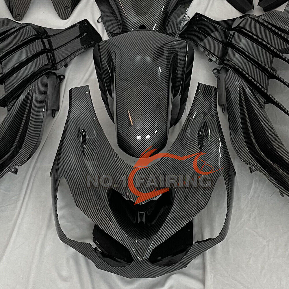 Carbon Fiber Look ABS Fairing Kit Bodywork For KAWASAKI NINJA ZX14R  2012-2019