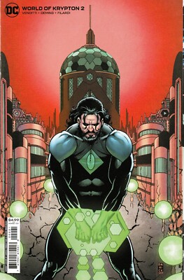 WORLD OF KRYPTON SUPERMAN #2 (2021) D. ROBERTSON CARDSTOCK VARIANT ~ UNREAD NM