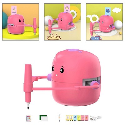 Creative Learning Tool Interactive Drawing Robot Offers 100 For Fun Cards