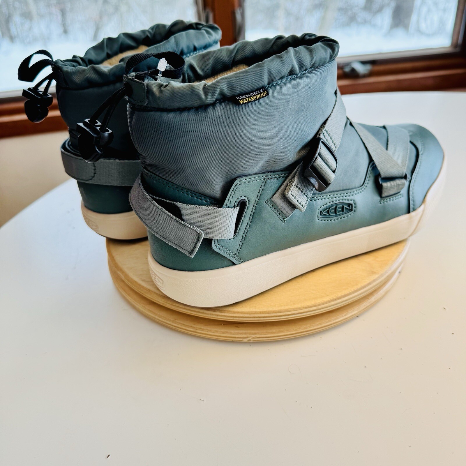 Stivali impermeabili Keen Hoodzerra II WP donna taglia 10 5 invernali neve nuovi con etichette