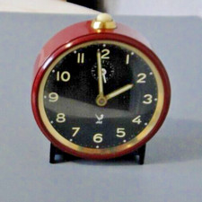 Sveglia Antico Jaz Meccanica Rotonde Rosso Lie Vino Numeri Aghi Slip Nero