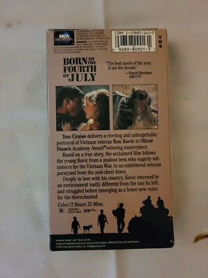 Born on the Fourth of July (VHS, 1990) | eBay