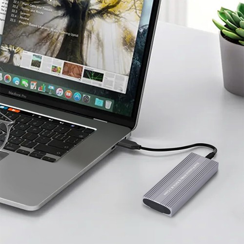 USB3.2 To M.2 NVME SSD Case 10Gbps PCIe 6Gbps SATA SSD Disk Box (C-C Cable) & - Bild 6 von 11
