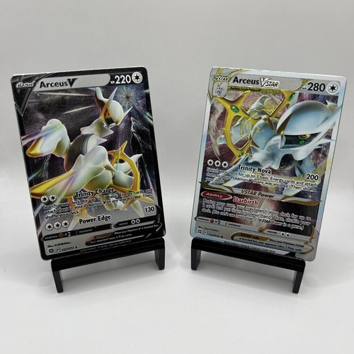 Pokémon TCG Arceus V + Arceus VSTAR UltraPremium Collection METAL
