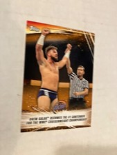 Drew gulak 2019 topps bronze parallel insert wrestling card see scan