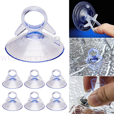 Removable Suction Cups for Glass Casement 55mm50mm Round Button Design Aust