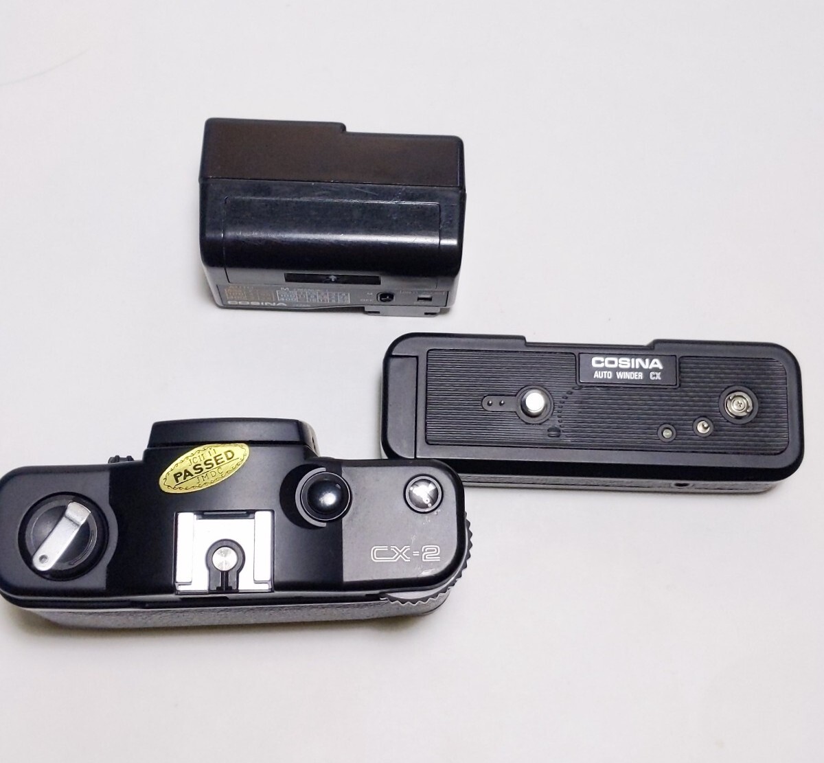 Working* - Cosina CX-2 Film Camera + CX-11 Flash and Motor Auto