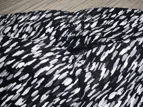 Leggings donna Calvin Klein Performance Capri Activewear nuovi con etichette bianco e nero med - Foto 7 di 15